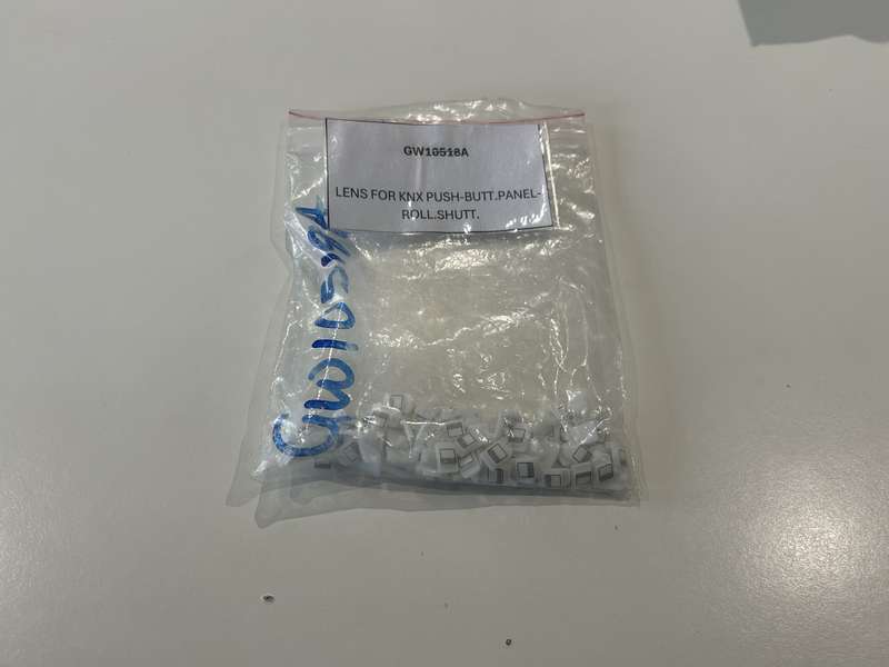 LENS FOR KNX PUSH-BUTT.PANEL-ROLL.SHUTT. GW10518A