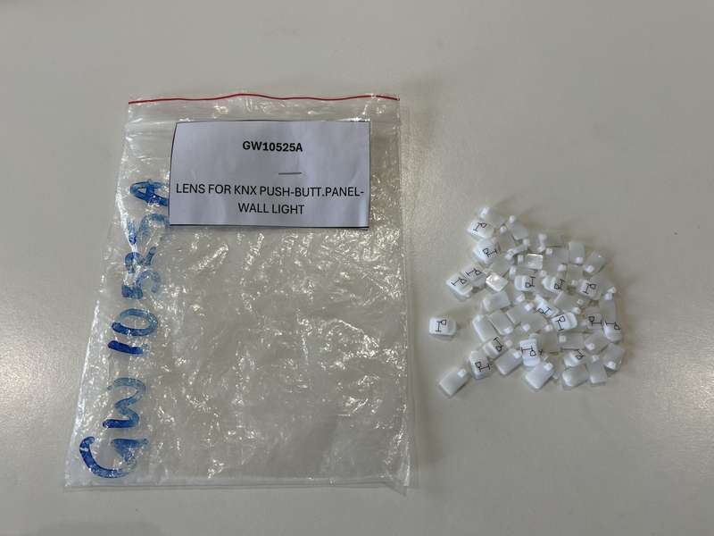 LENS FOR KNX PUSH-BUTT.PANEL-WALL LIGHT GW10525A
