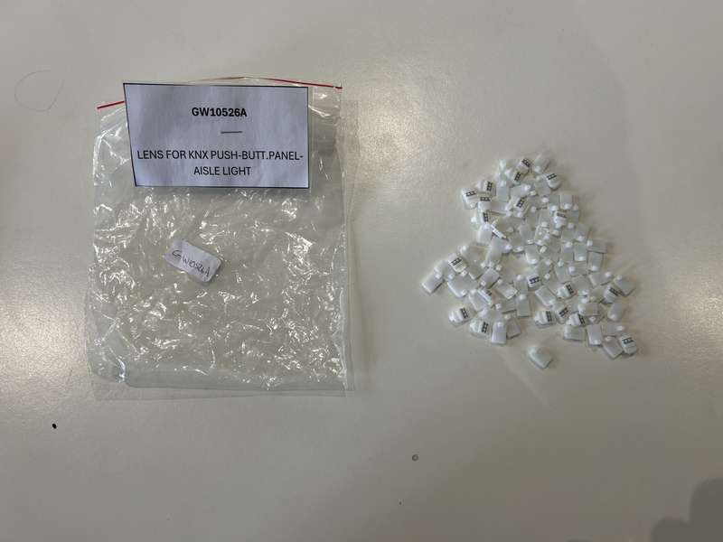 LENS FOR KNX PUSH-BUTT.PANEL-AISLE LIGHT GW10526A GEWISS
