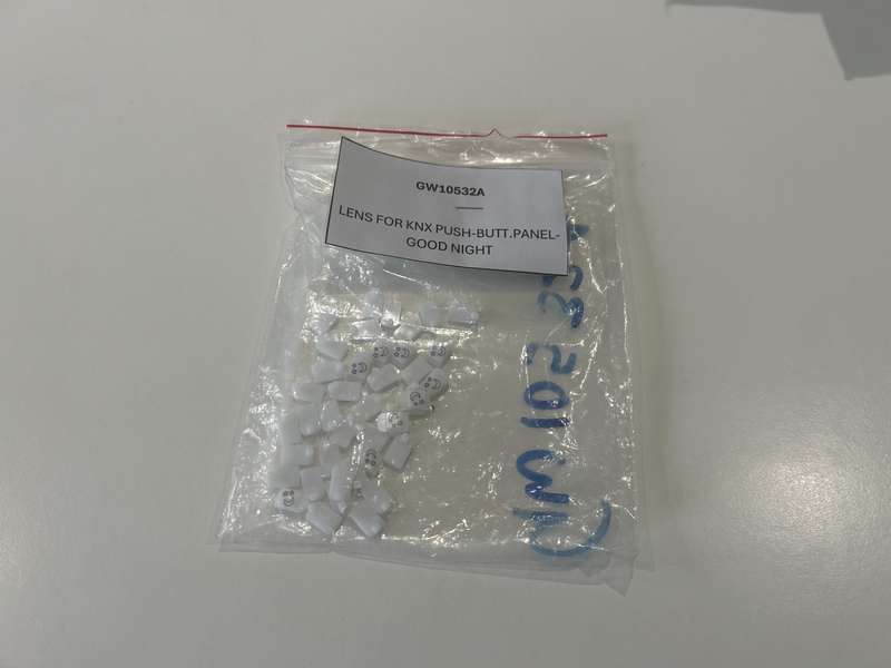 LENS FOR KNX PUSH-BUTT.PANEL-GOOD NIGHT GW10532A