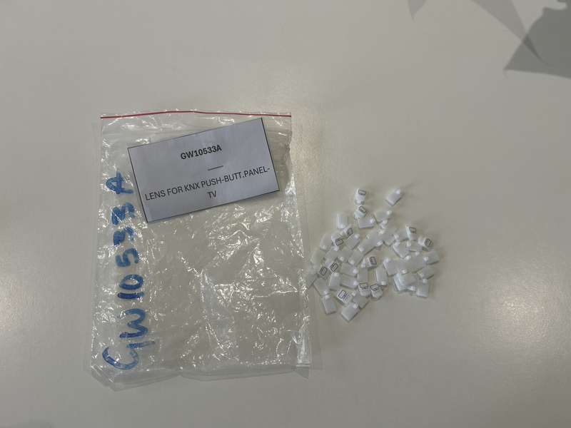 LENS FOR KNX PUSH-BUTT.PANEL-TV GW10533A