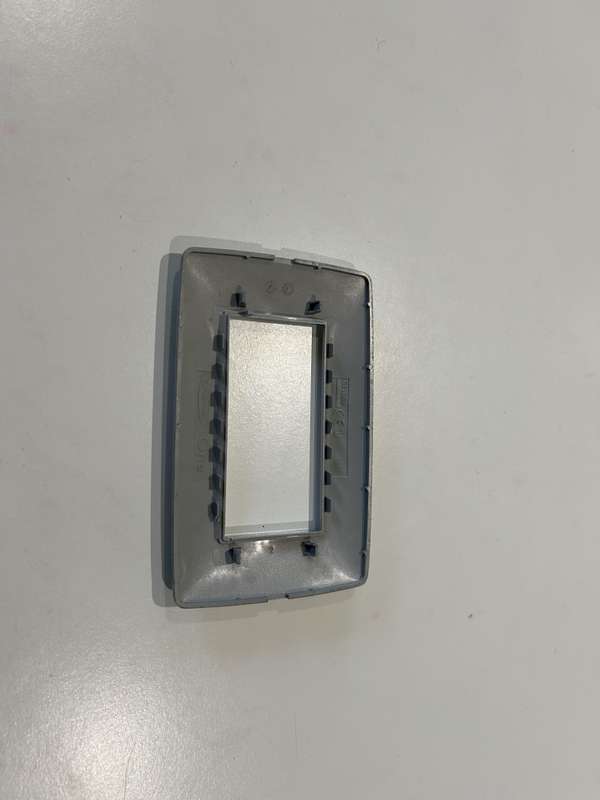 GEWISS 4X4 COVER PLATE 3 GANG WHITE WALL PLATE GW16142VT GEWISS