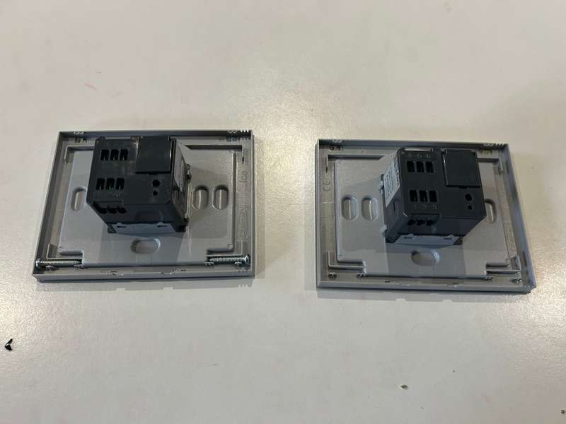 KNX THERMO ICE THERMOSTAT 12/24V ac/dc TITANIUM GW16974CT
