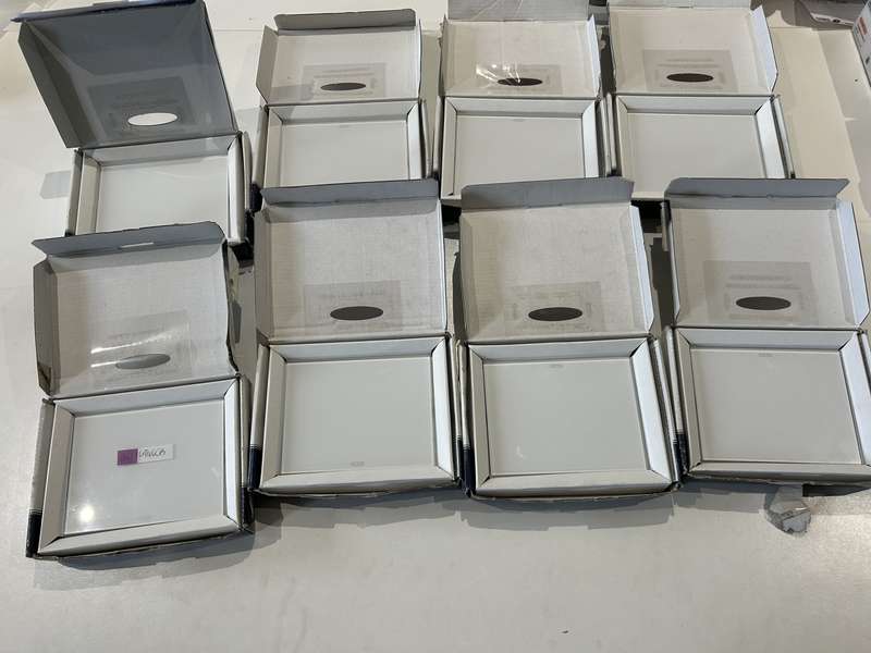 KNX ICE TOUCH COVER PLATE WHITE 6 INT SYM GW16946CB
