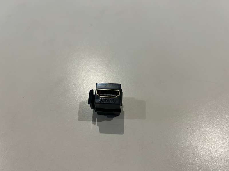 CHORUS KEYSTONE HDMI ADAPTOR JACK BLACK GW38056 GEWISS