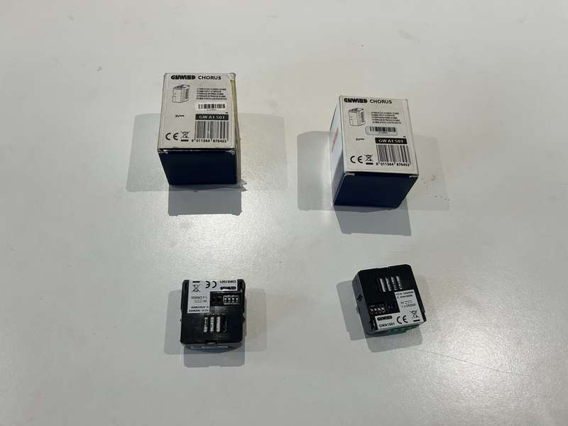 ZIGBEE POTENT-FREE 2CH CONTACT INTERFACE GWA1501 GEWISS