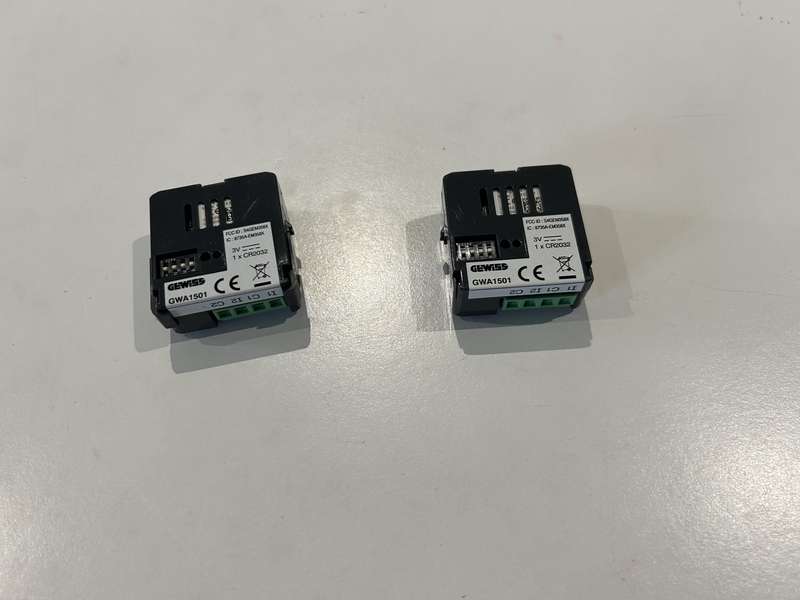ZIGBEE POTENT-FREE 2CH CONTACT INTERFACE GWA1501 GEWISS