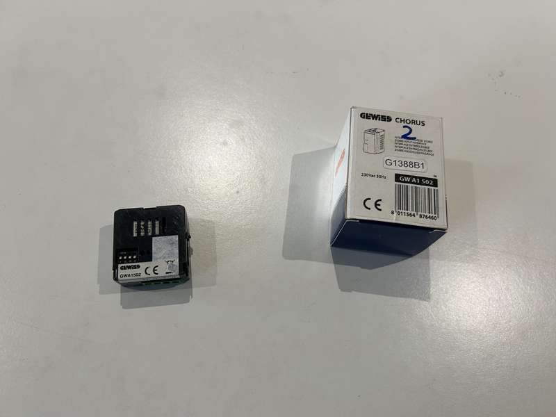 ZIGBEE 2CH CONTACT INTERFACE GWA1502 GEWISS