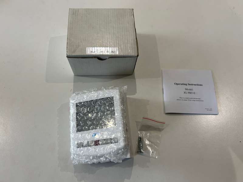 DIGITAL PROG. ROOM THERMOSTAT (240V) JGPRTE