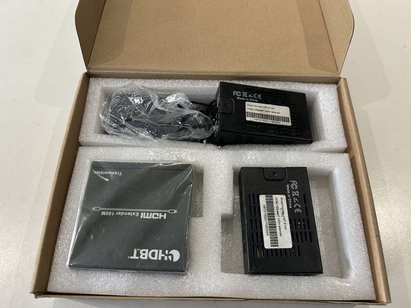 HDCVT HDMI 100M HDBASET IR RS232 EXTENDER