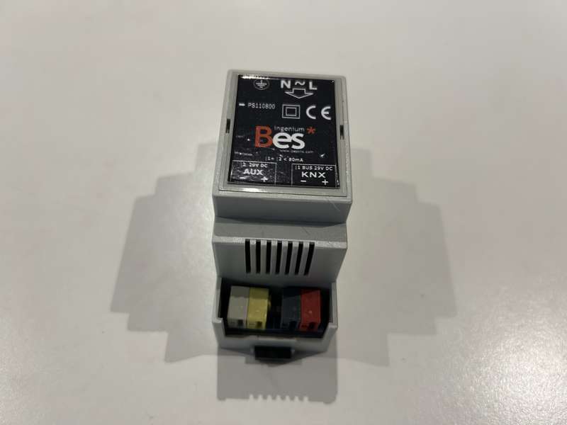 BES Ingenium PS110800 80MA POWER SUPPLY - 29V DC AUX. OUPUT - DIN FORMAT