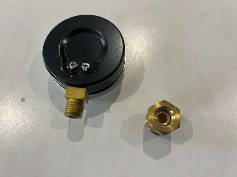 TEMPERATURE & PRESSURE GAUGE (UFH)