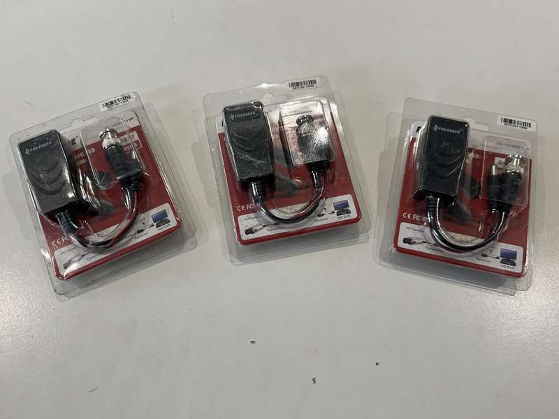 FOLKSAFE BALUN 1CH HD PWR PASSIVE AHD VID