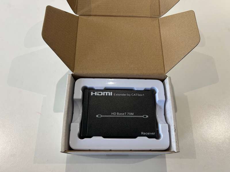 HDCVT HDBASET 70M RECEIVER AND TRANSMITTER