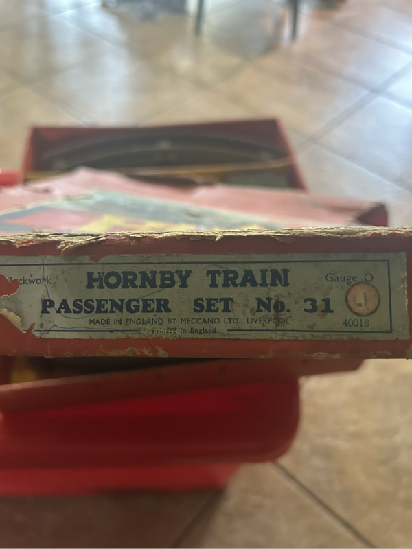 Hornby Train Set