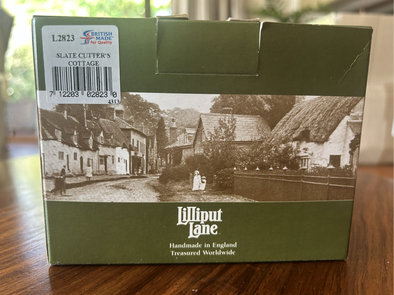 Lilliput lane - slate cutters cottage