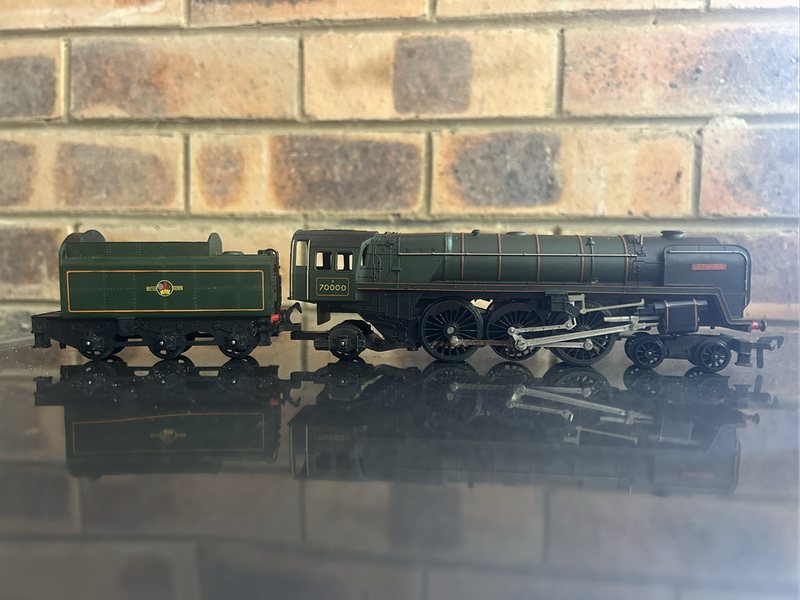Locomotive and tender
