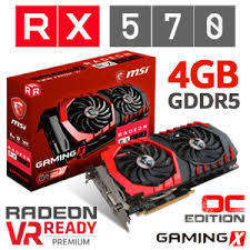 RX 570 GPU + Gaming headsets