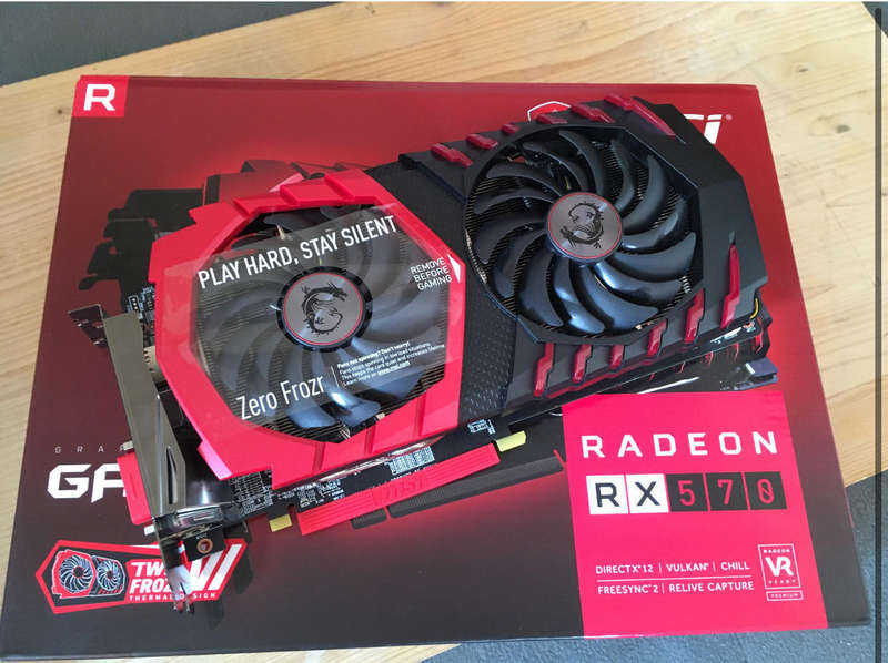 RX 570 4G+ HEADSET GAMING COMBO