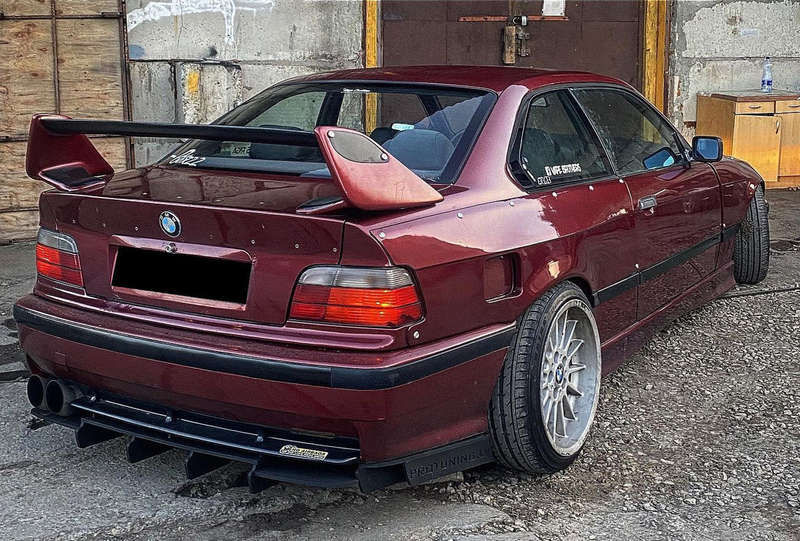 BMW E36 Rear Bumper Diffuser