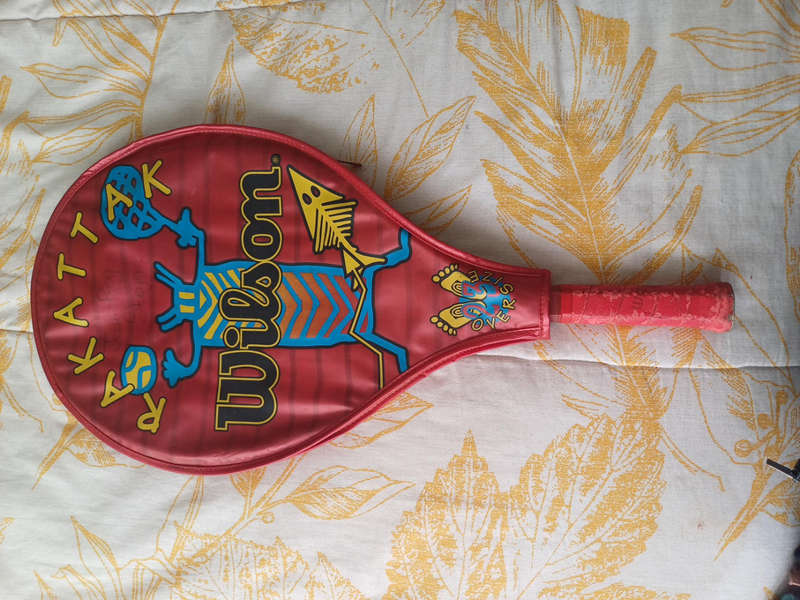 Vintage Wilson Rakattak Tennis racket