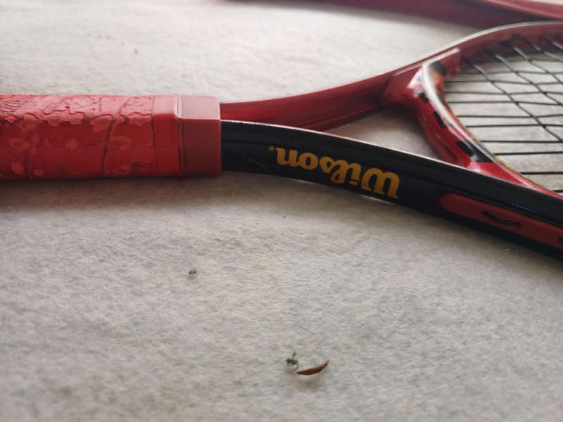 Vintage Wilson Rakattak Tennis racket
