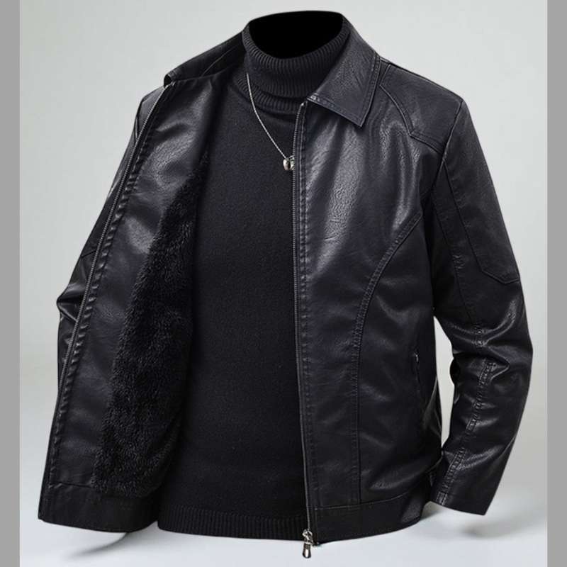 Men's  Genuine Leather Jacket