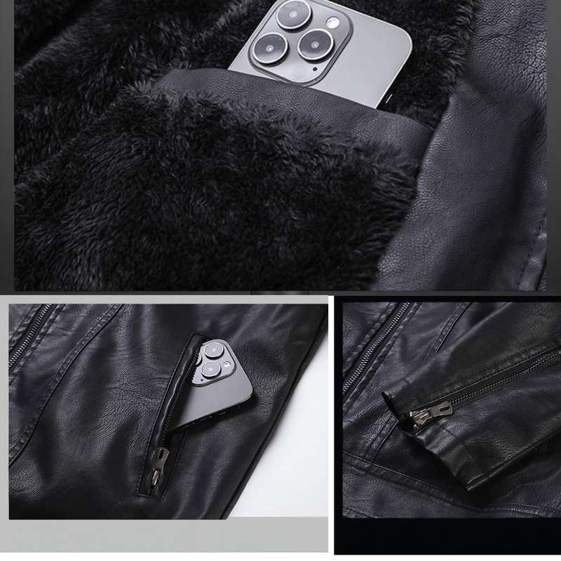 Men's  Genuine Leather Jacket