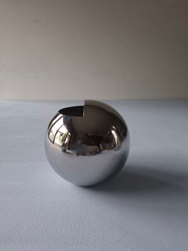 Bauhaus-Style NIO Oliver Hemming Stainless Steel Coffee and Tea Set with Sugar Bowl ad Milk Jug