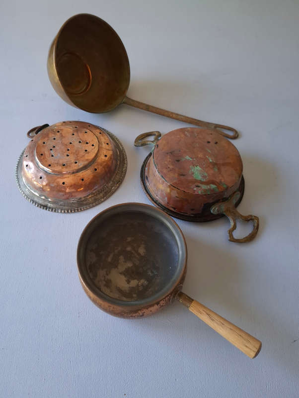 Vintage Copper and Brass Items