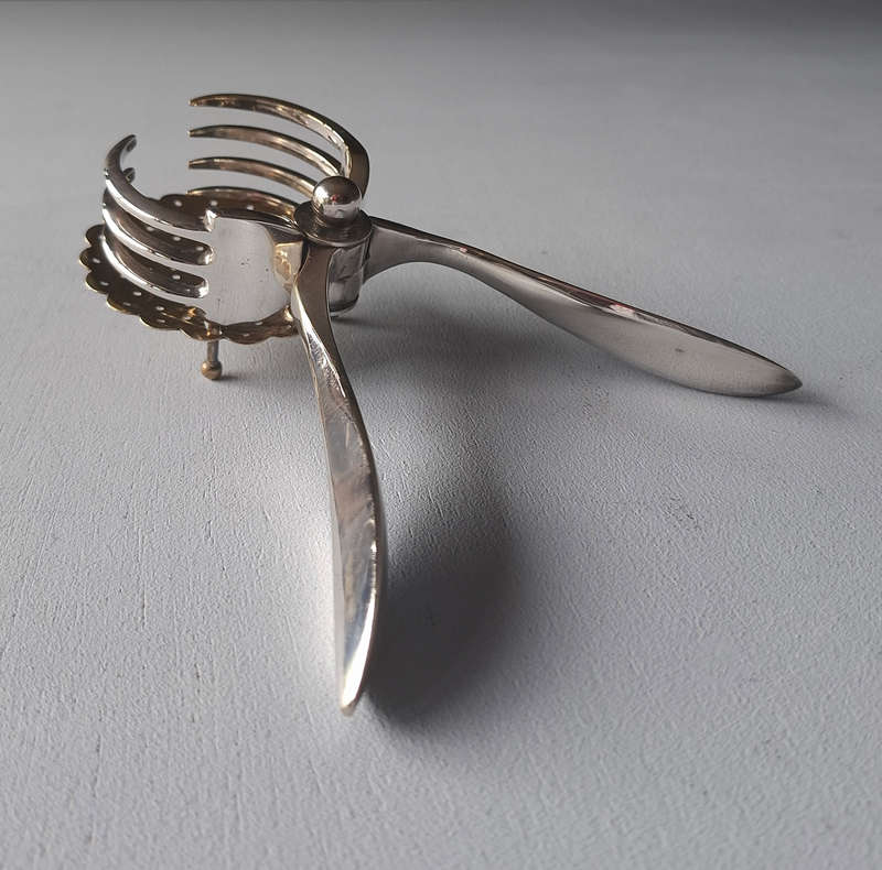 Vintage Silver Plated Citrus Squeezer