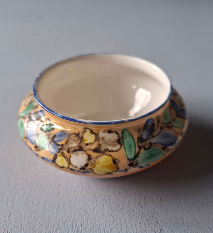 Handpainted Porcelain Creamer and Sugar Bowl Marked Duchess China 1910-1933