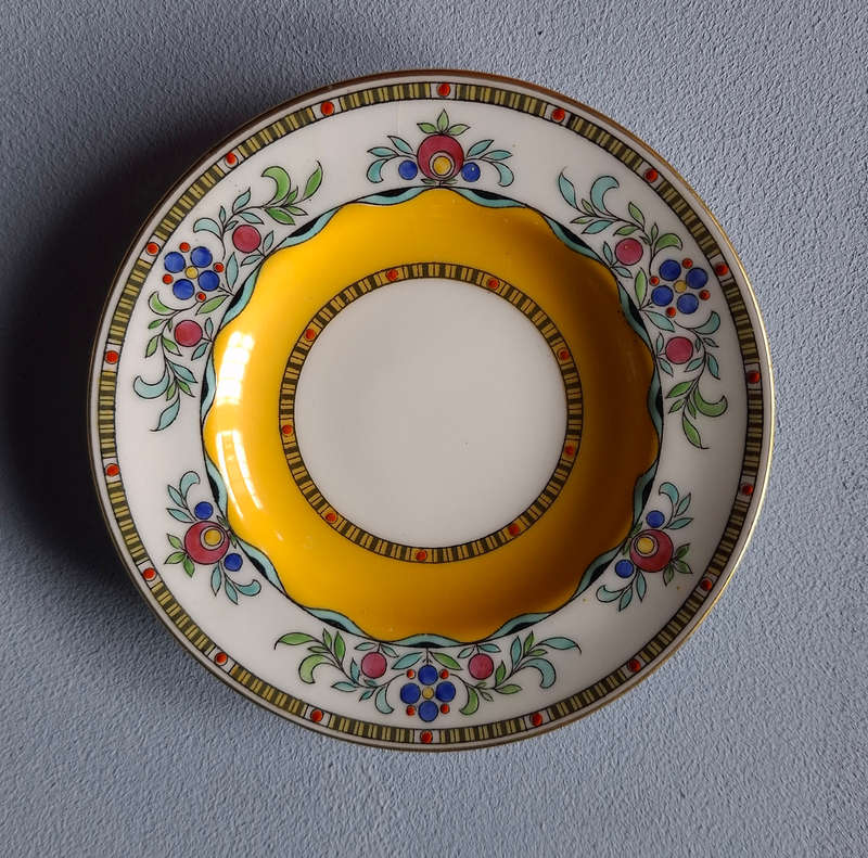 Minton Early 20th Century Cup and Saucer, Sugar Bowl and Side Plate