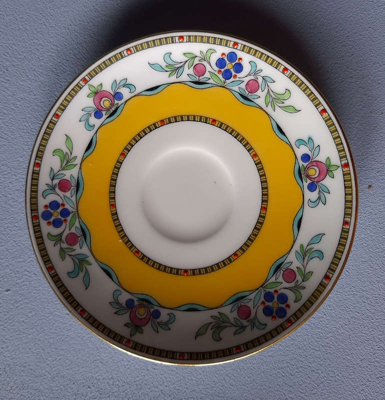 Minton Early 20th Century Cup and Saucer, Sugar Bowl and Side Plate