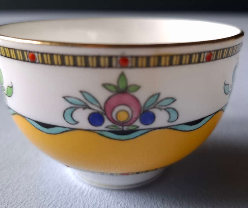 Minton Early 20th Century Cup and Saucer, Sugar Bowl and Side Plate