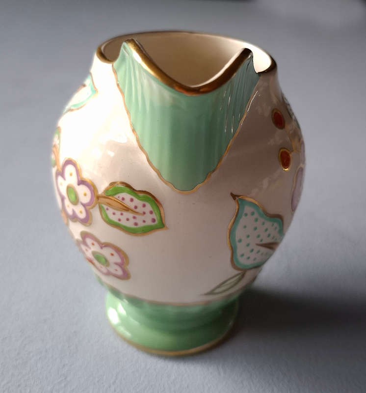 Art Deco Crown Devon Handpainted Decorative Jug