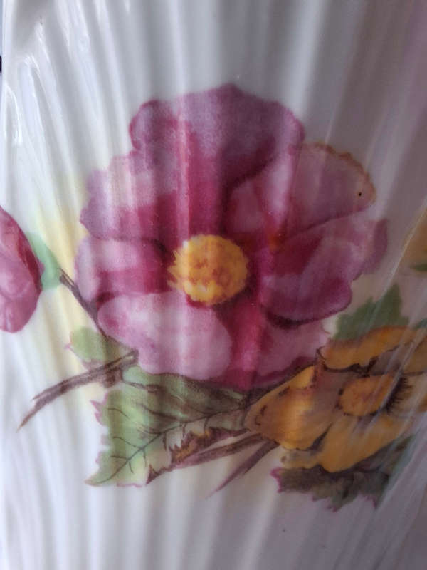 Shelley 1950s Begonia Pattern Coffee Set