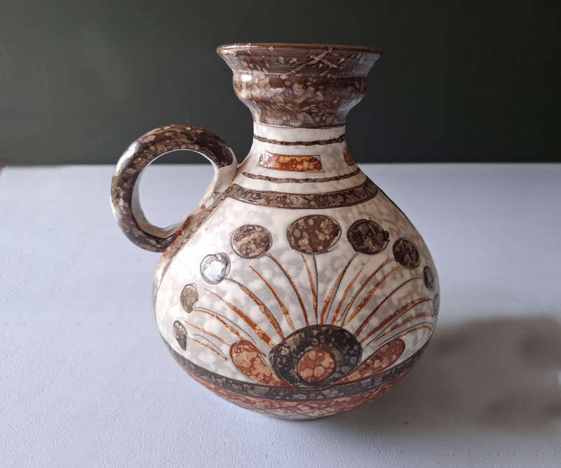 Italica ARS Pottery Bowl and Pitcher