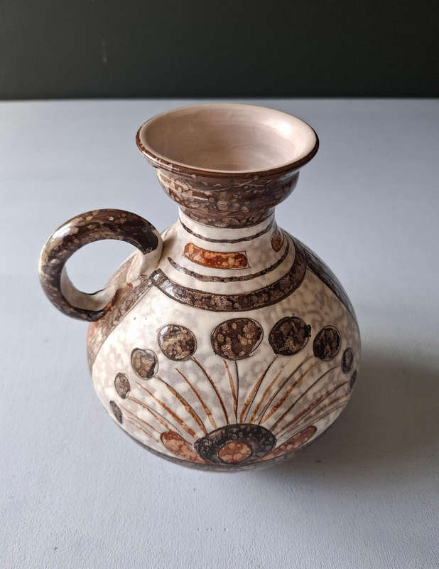 Italica ARS Pottery Bowl and Pitcher
