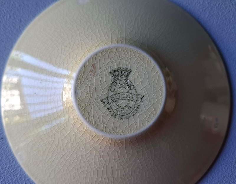 Crown Ducal Art Deco Cup and Saucer