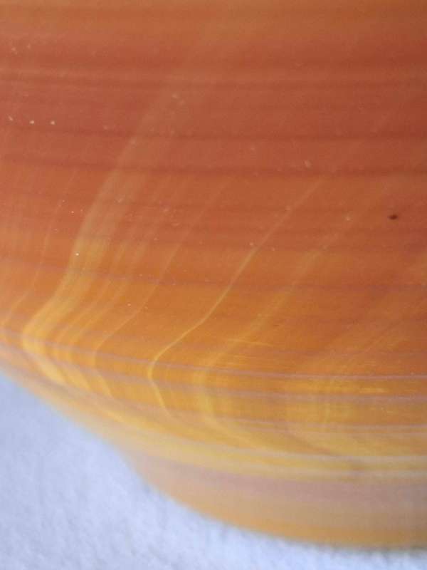 Vintage French Arcopal Volcan Bowl