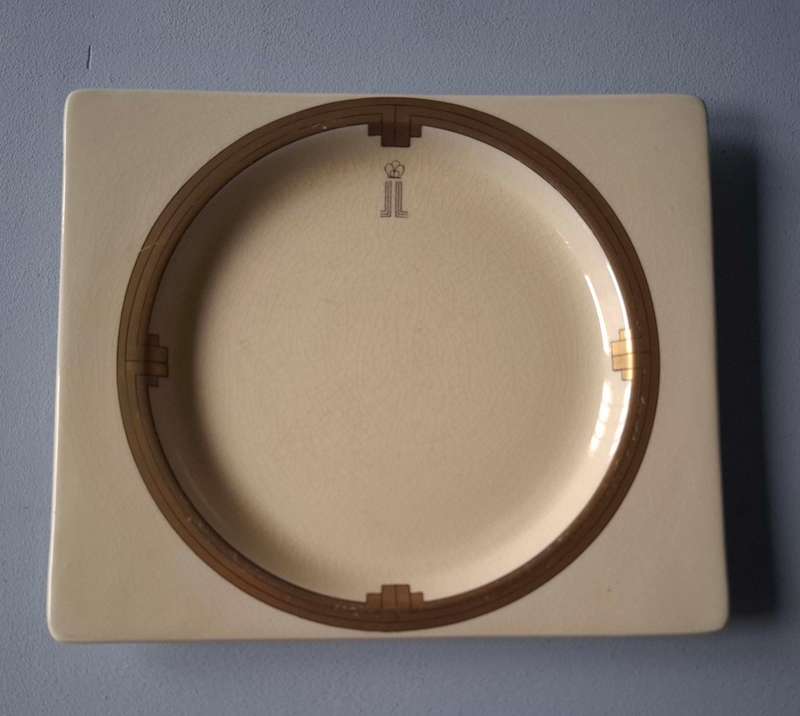 Clarice Cliff  'The Biarritz' Rectangular Plates