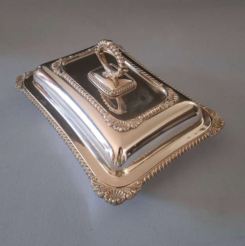 Harrison Brothers & Howson Silver Plated Entrée Dish