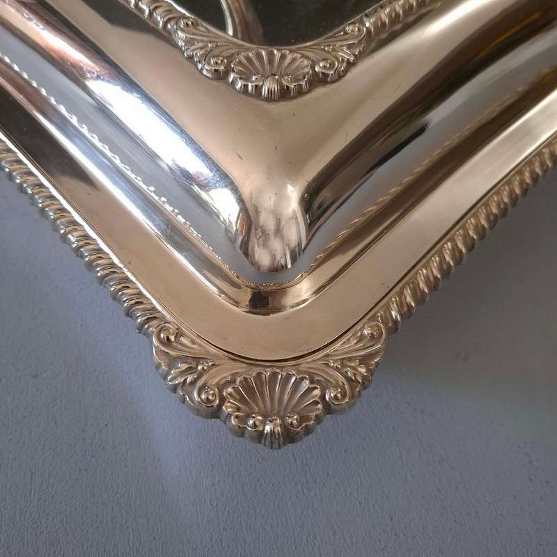 Harrison Brothers & Howson Silver Plated Entrée Dish