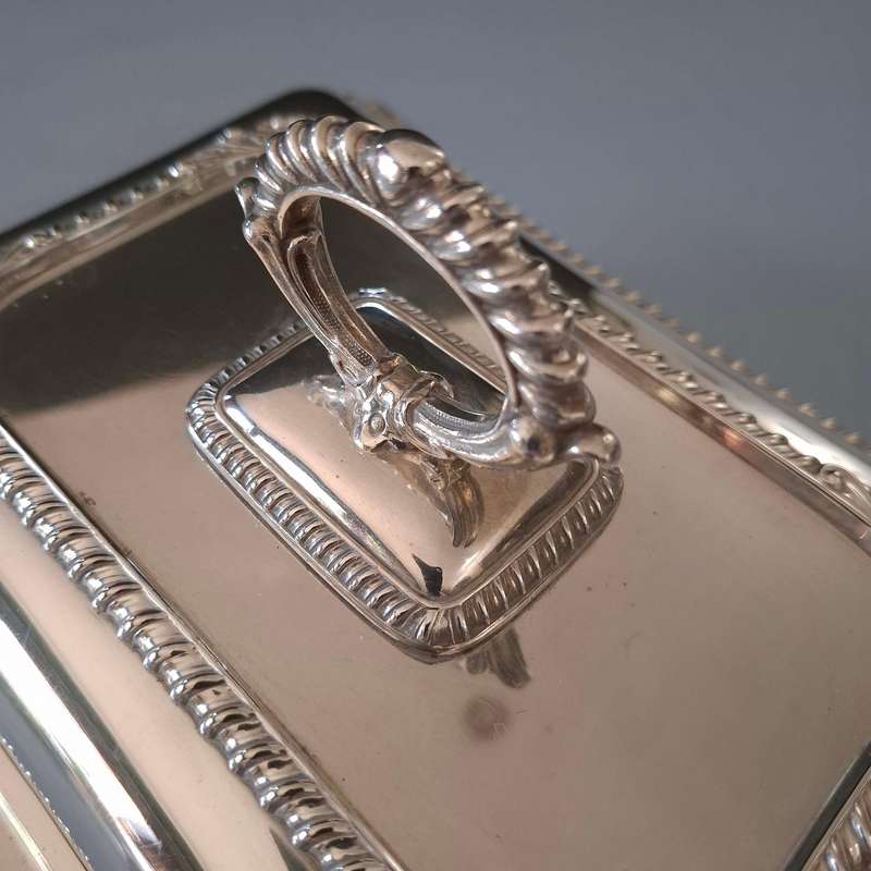 Harrison Brothers & Howson Silver Plated Entrée Dish