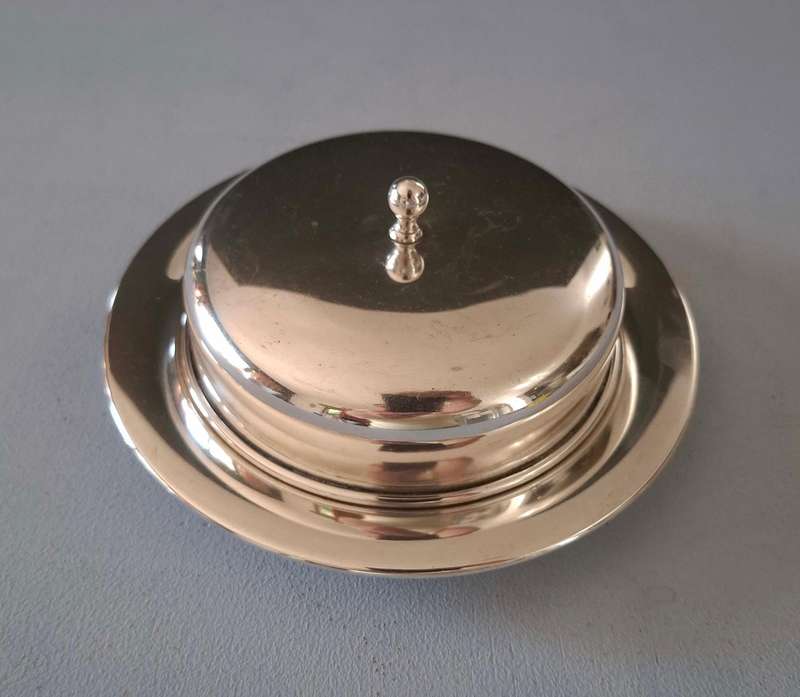 Manco Silver-Plated Butter Dish