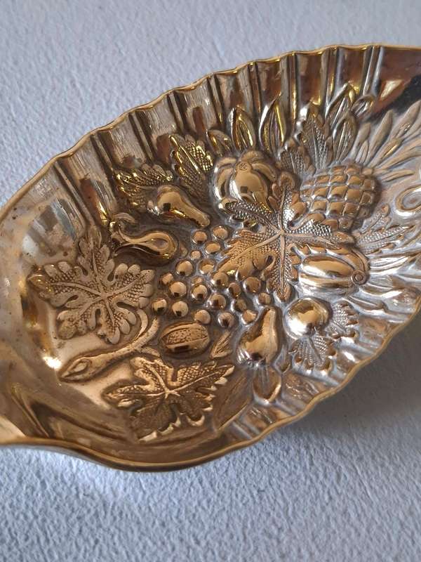 Ornate Silver Plated Berry Spoons