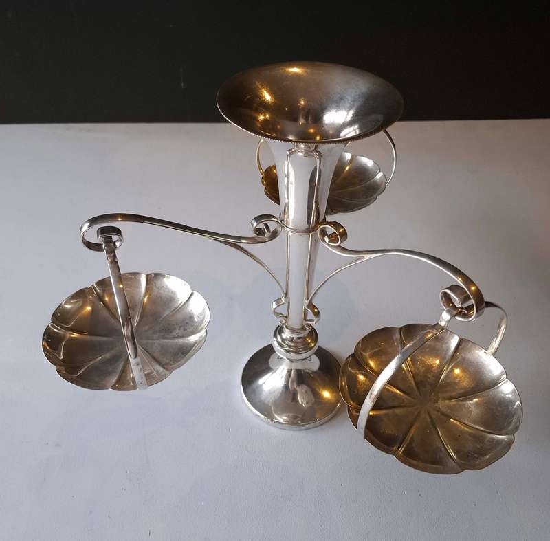 Edwardian Silver Plated Epergne