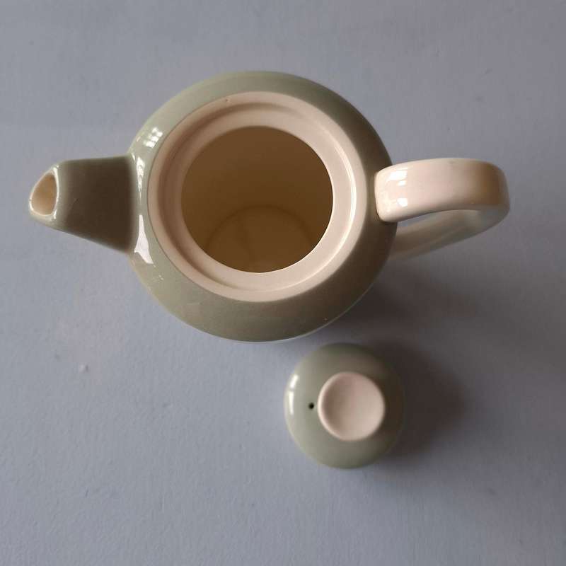 Poole Pottery Cameo Celadon Green Coffee pot Water jug with Lid