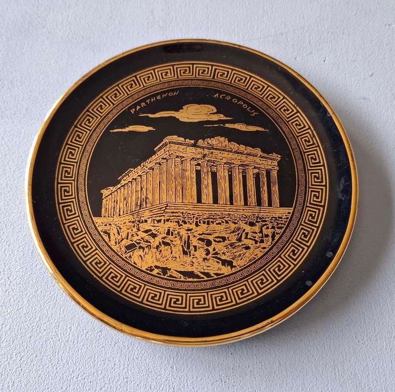 Greek Parthenon Acropolis Wall Plate